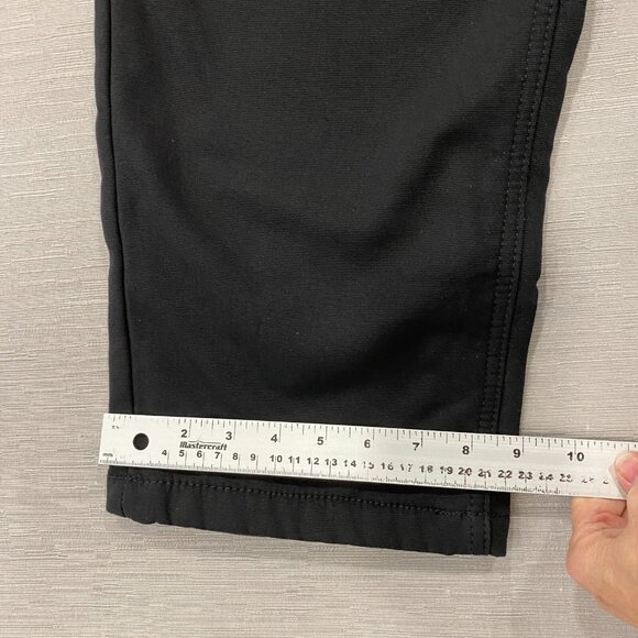 CAT Caterpillar Work Pants Mens 36 x 30 Black Canvas Fleece Lined Insulated - Picture 8 of 12